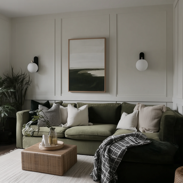 abstraktes Leinwandbild