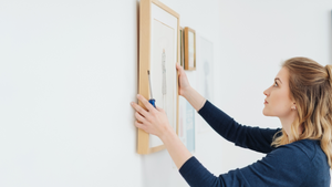 Moderne abstrakte Leinwandbilder Gallery Wall