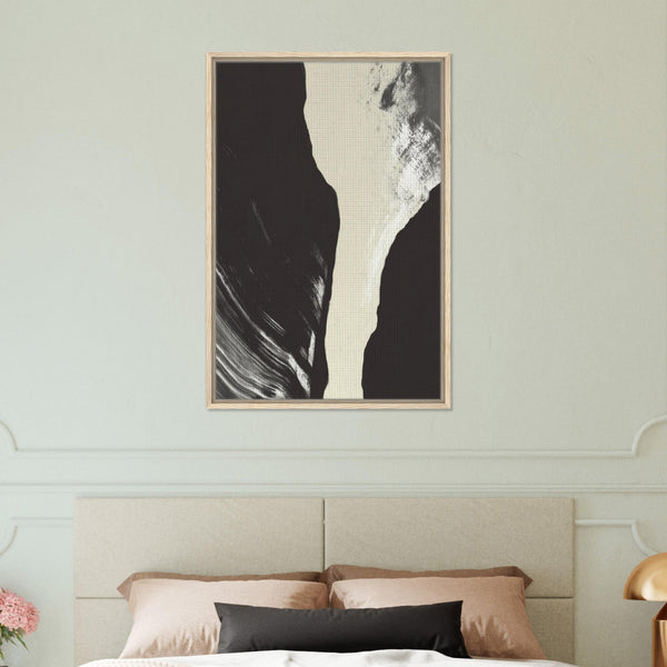 Leinwandbild in modernem Raum