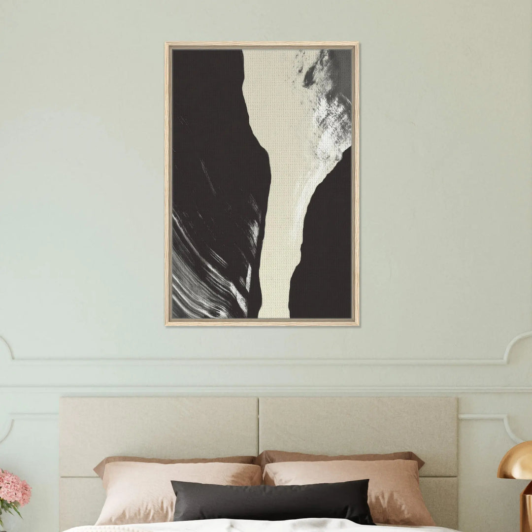 Leinwandbild in modernem Raum