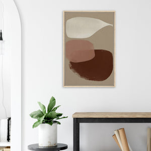 Earth Shapes Leinwandbild Muro
